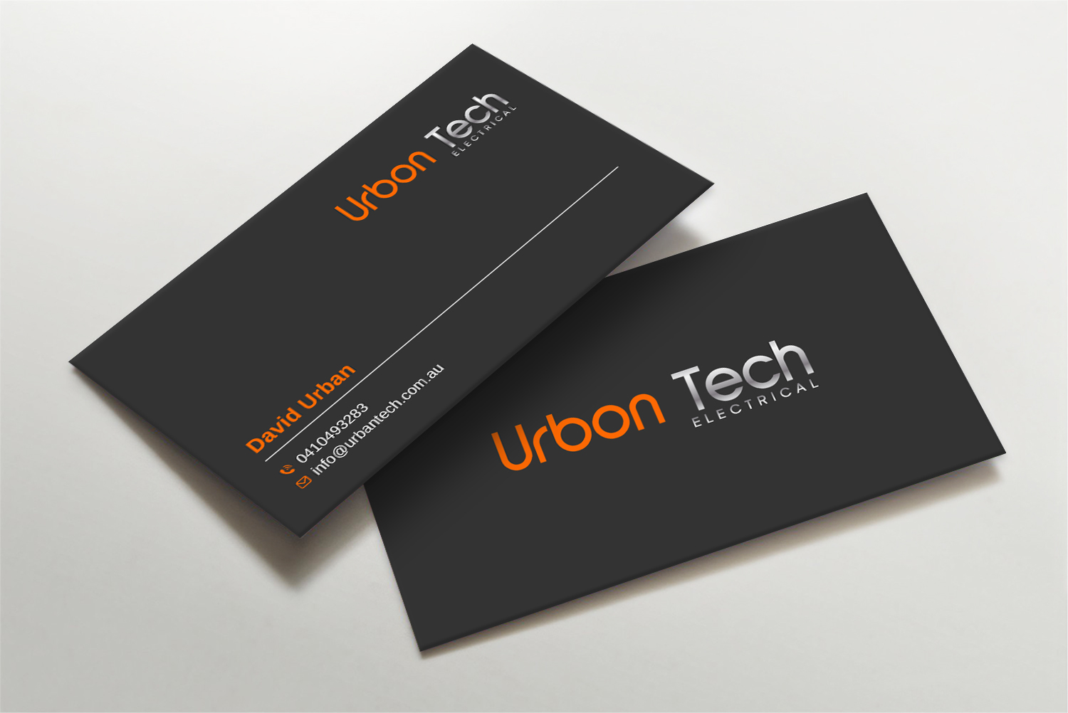 Diseño de Tarjeta de Presentación por LAXMI DESIGNHUB para Urbantech electrical | Diseño #33952926