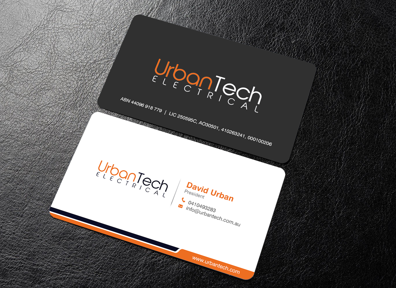 Design de Carte de Visite par Brand aid pour Urbantech electrical | Design #33959997