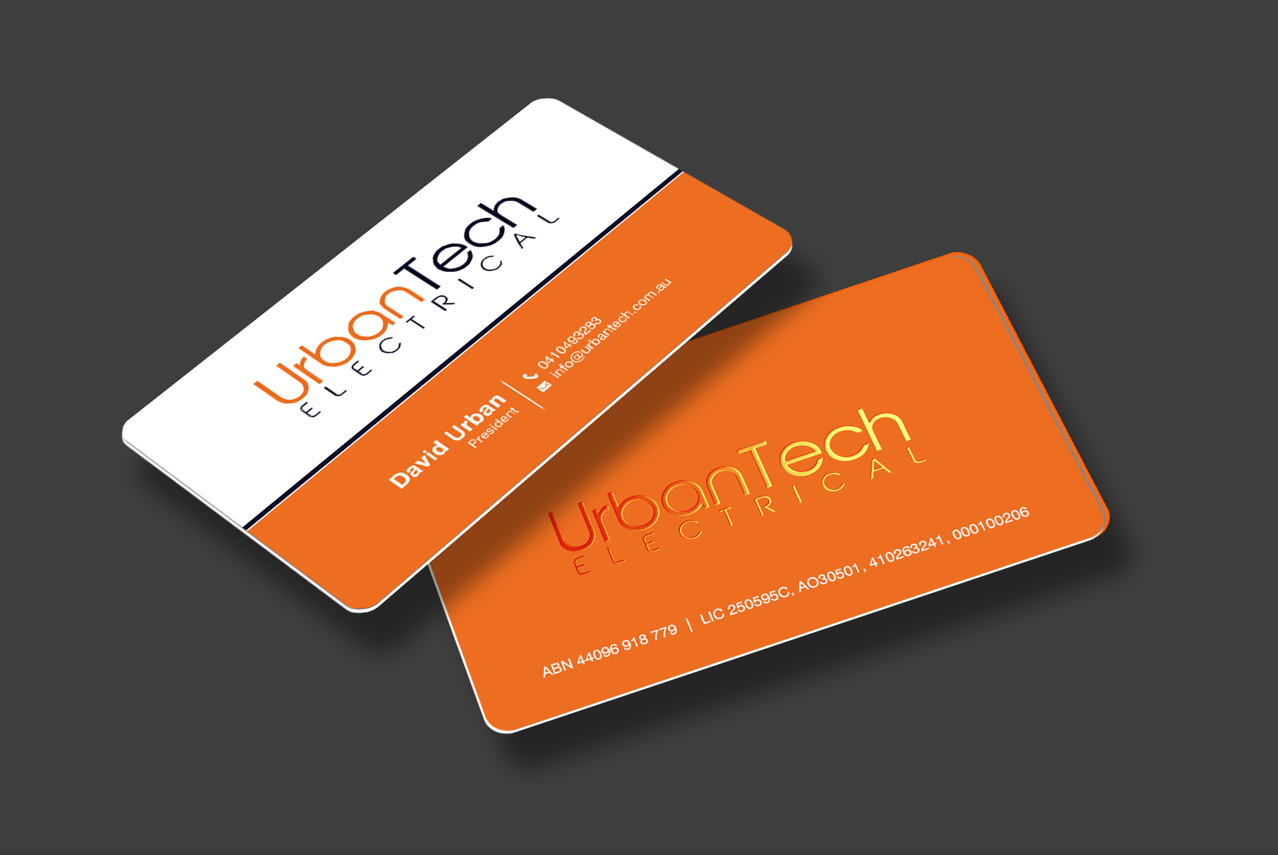 Diseño de Tarjeta de Presentación por Brand aid para Urbantech electrical | Diseño #33960005