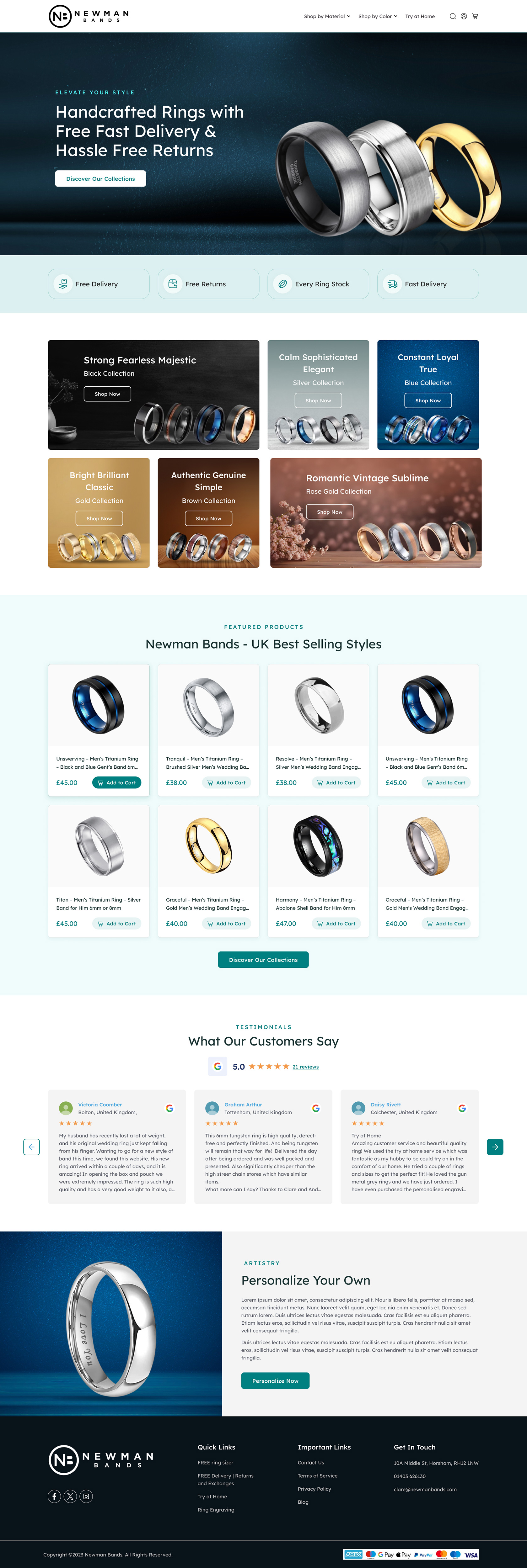 Web Design by IDesign1606 for this project | Design #34000855