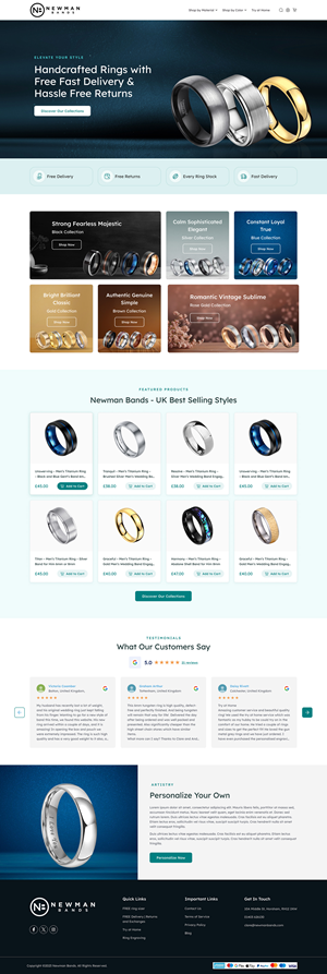 Web Design by IDesign1606 for this project | Design: #34000855