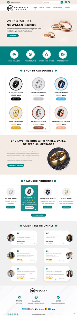 Web Design by pb for this project | Design: #33988798