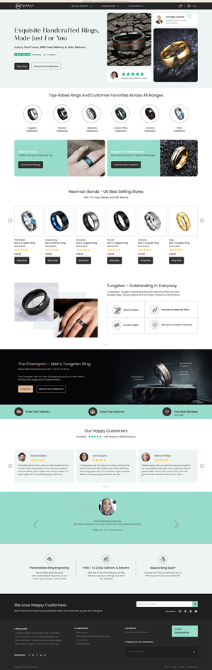 Web Design by Mac Halder for this project | Design: #33970437