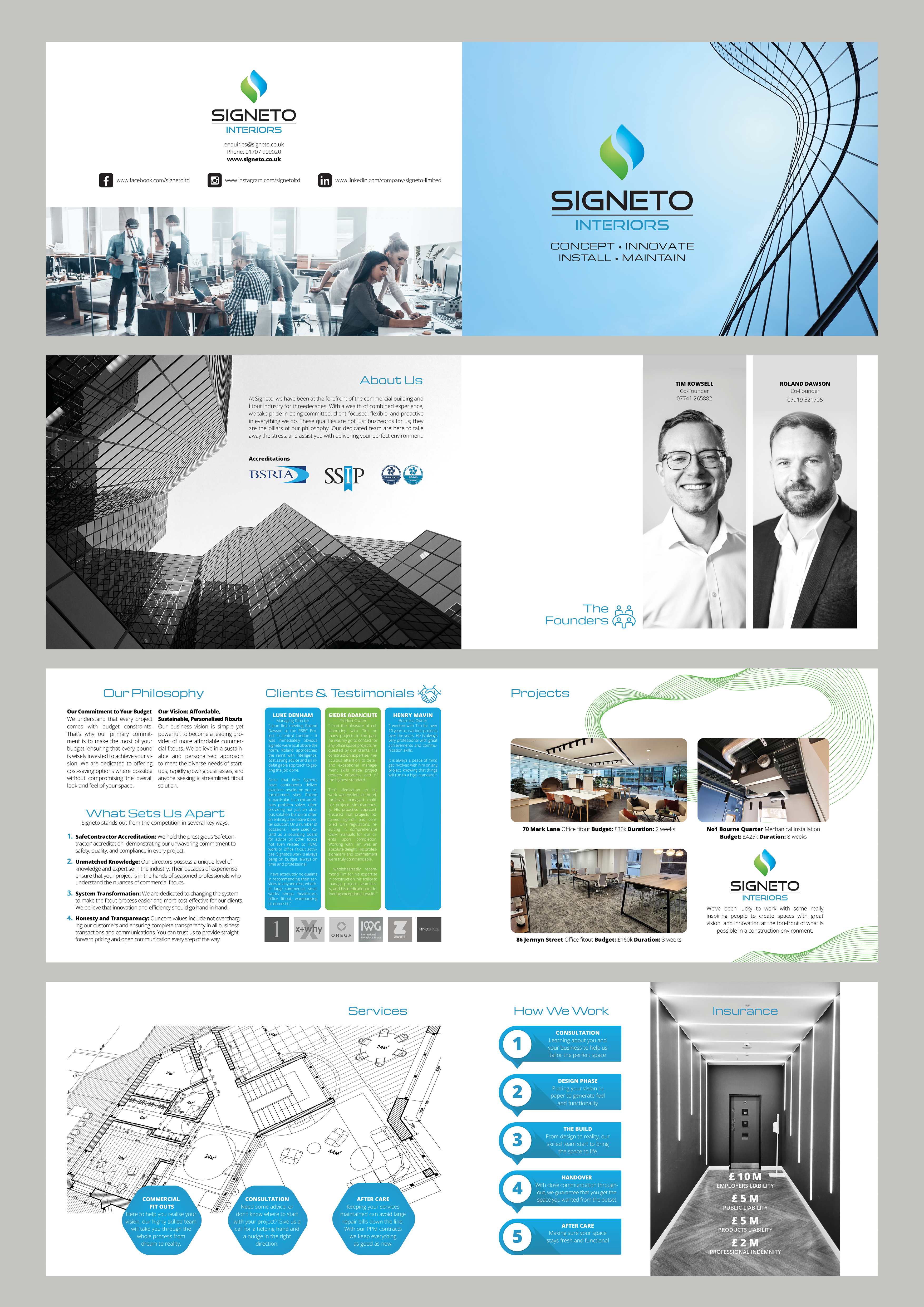 Brochure Design by MarkoE for this project | Design #33971731