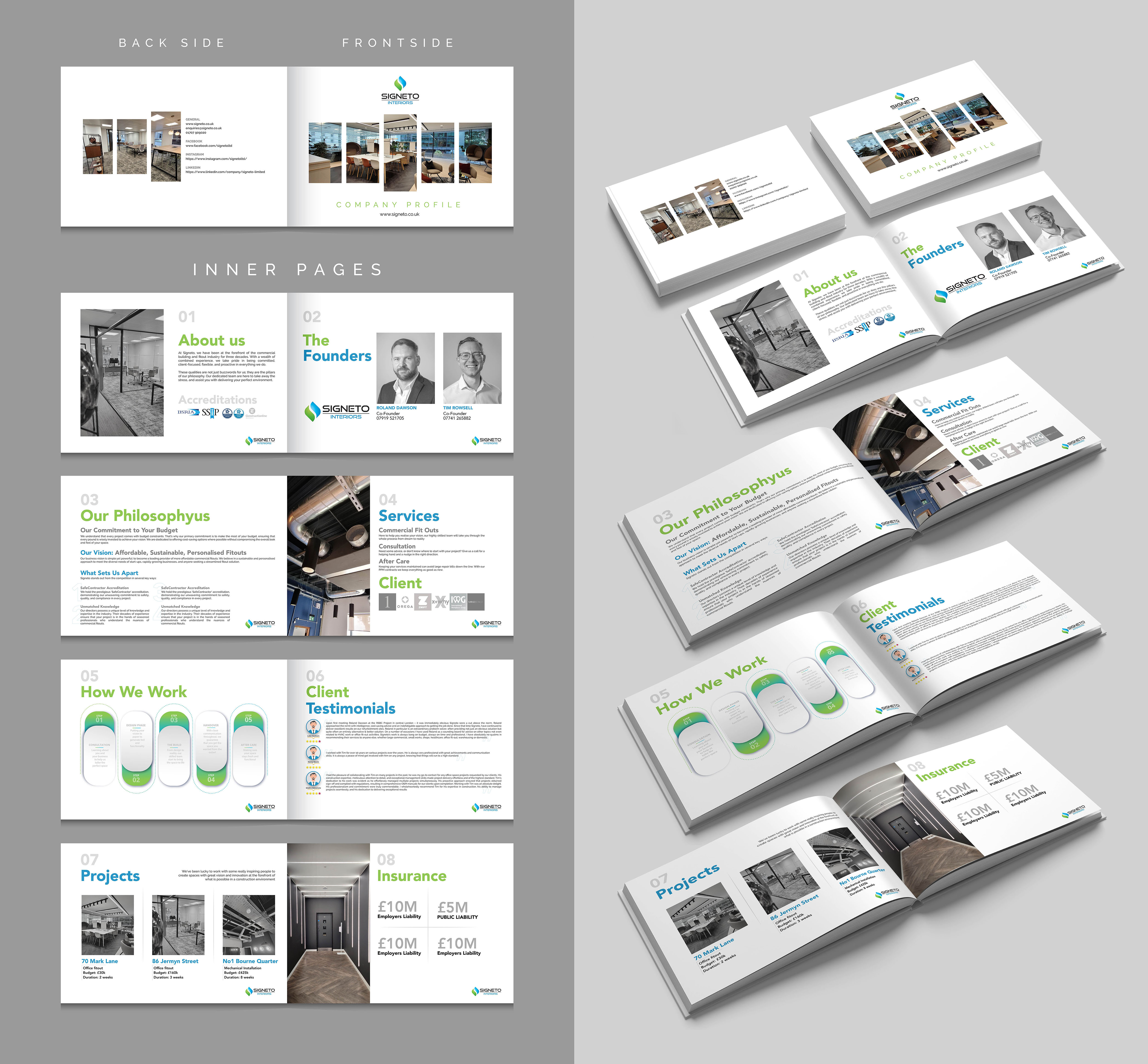 Brochure Design by 3Guys for this project | Design #34003484