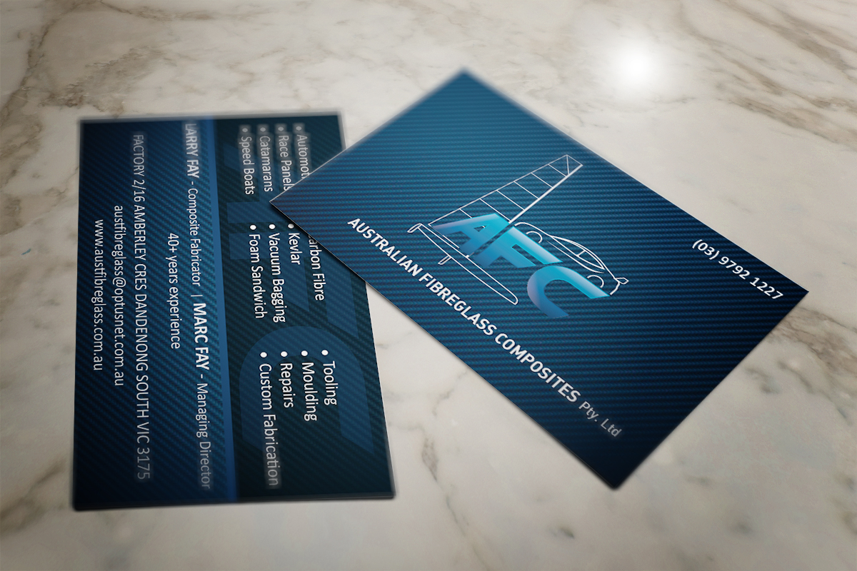 Design de Carte de Visite par MT pour Australian Fibreglass Composites | Design : #3119589