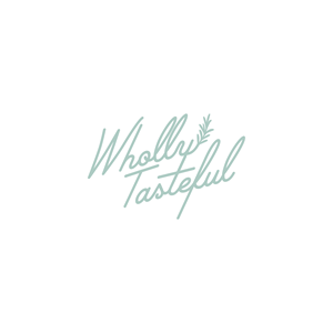 Logo Design by Gasyary for Wholly Tasteful | Design: #33990757