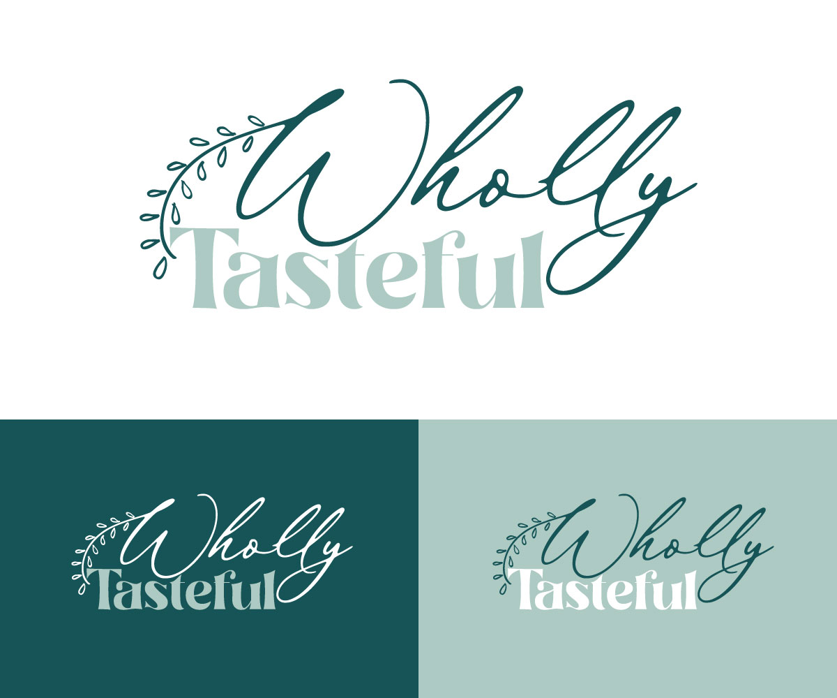 Logo Design by Kavth for Wholly Tasteful | Design #34004202