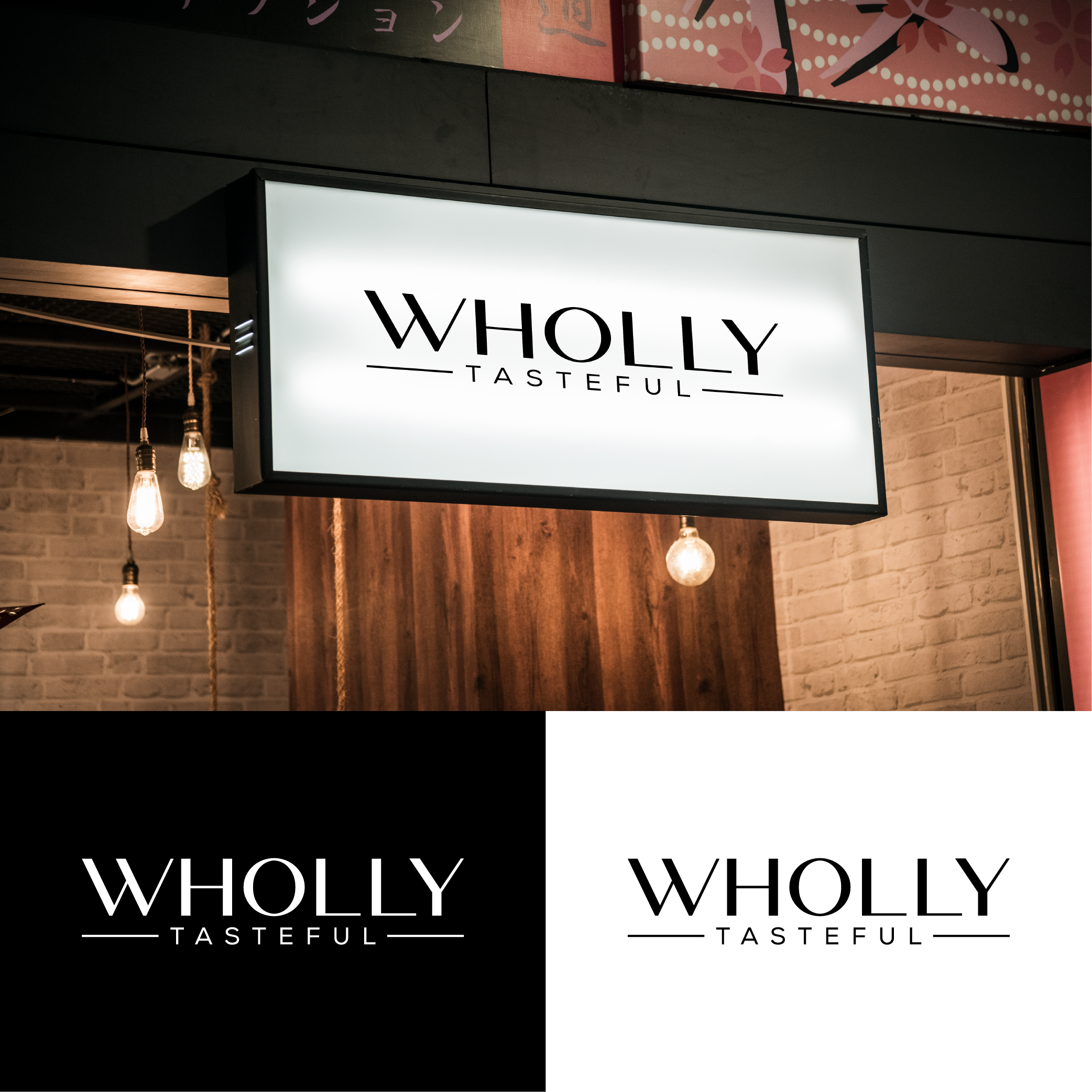 Logo Design by sengkuat for Wholly Tasteful | Design #33964688