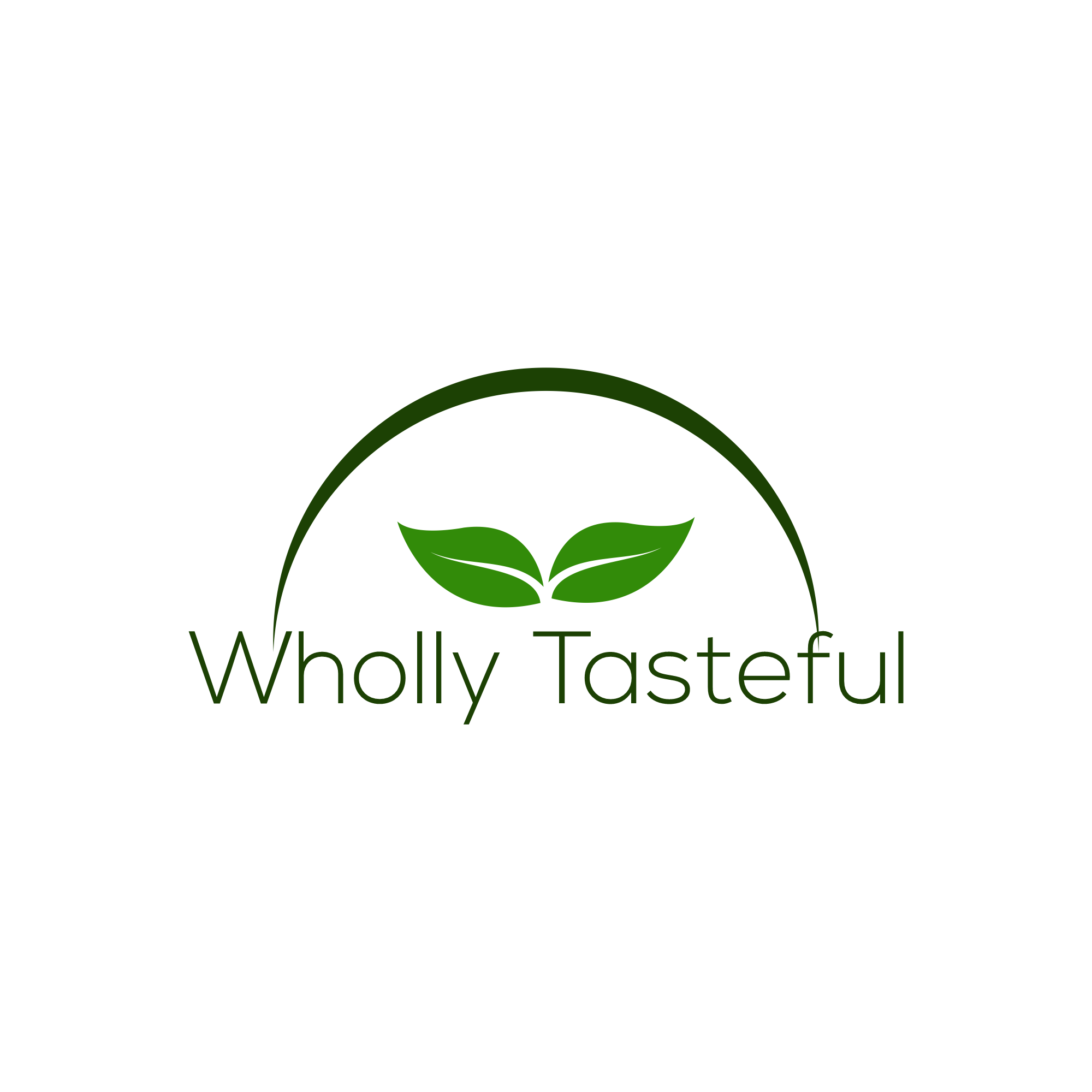 Logo Design by Dita afiyanti for Wholly Tasteful | Design #33989197