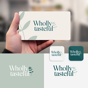 Logo Design by Regis Cardoso for Wholly Tasteful | Design: #33997042