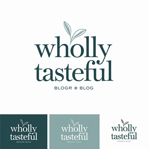 Logo Design by Fiona sky for Wholly Tasteful | Design: #33981848