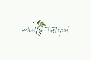Logo Design by Maruyo for Wholly Tasteful | Design: #34001657