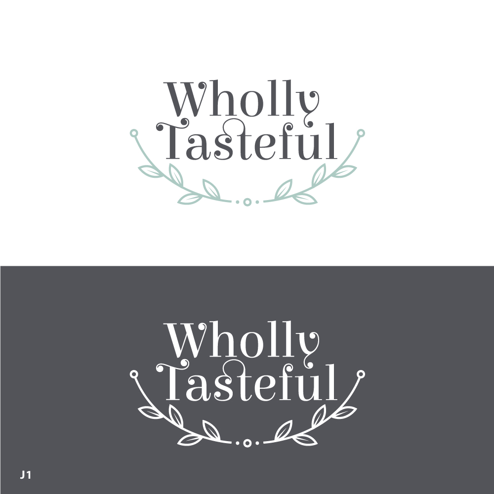 Logo Design by Sujit Banerjee for Wholly Tasteful | Design #33959357