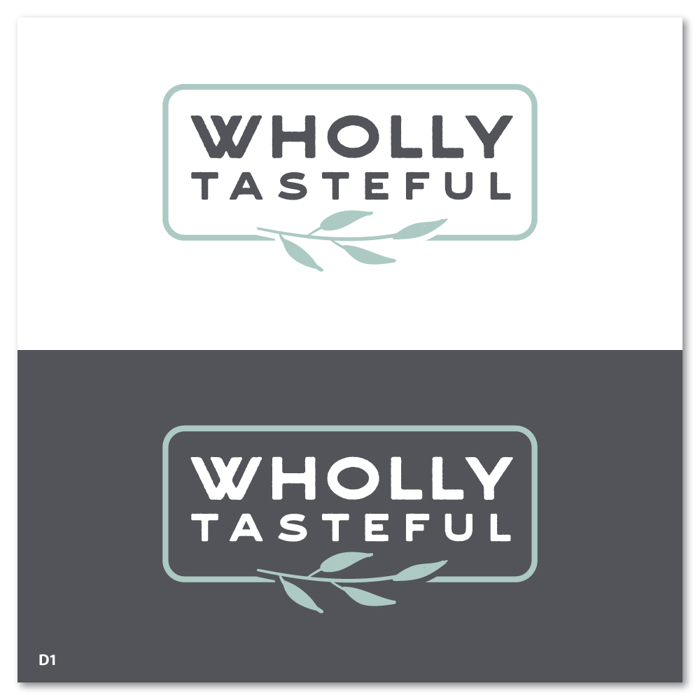 Logo Design by Sujit Banerjee for Wholly Tasteful | Design #33959359