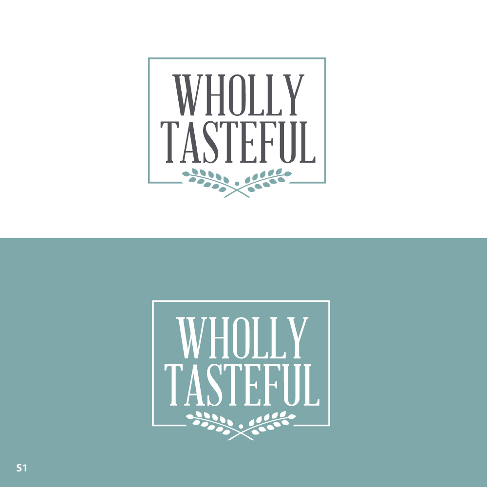 Logo Design by Sujit Banerjee for Wholly Tasteful | Design #33959360