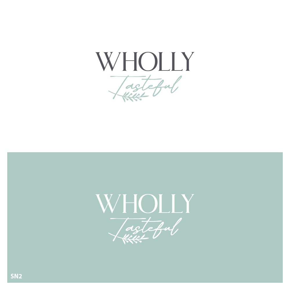 Logo Design by Sujit Banerjee for Wholly Tasteful | Design #33959361