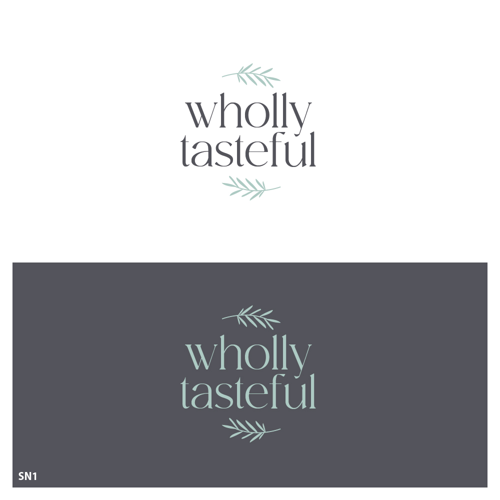 Logo Design by Sujit Banerjee for Wholly Tasteful | Design #33959364