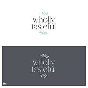 Logo Design by Sujit Banerjee for Wholly Tasteful | Design: #33959364