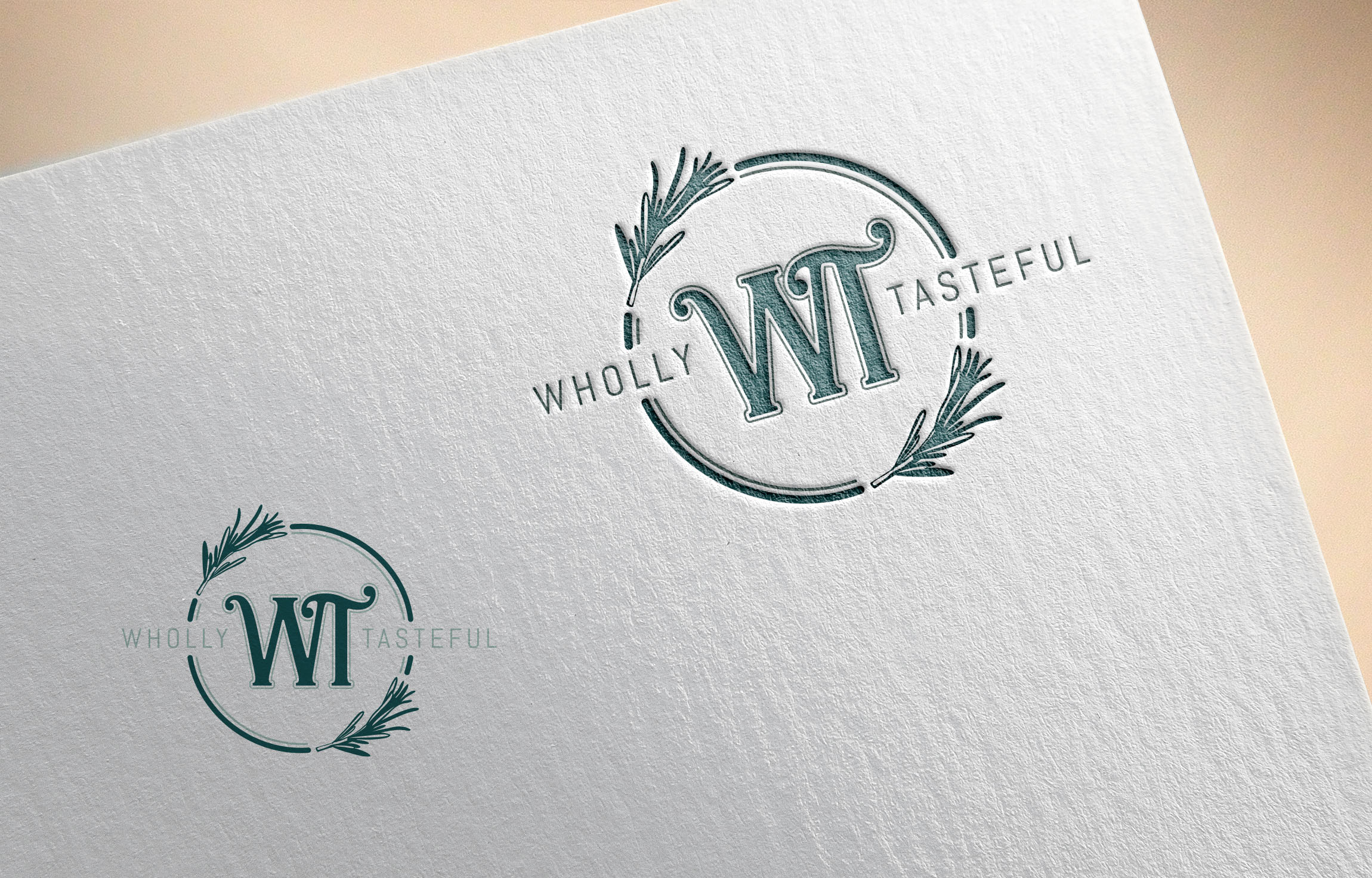Diseño de Logo por soarsense para Wholly Tasteful | Diseño #34005373