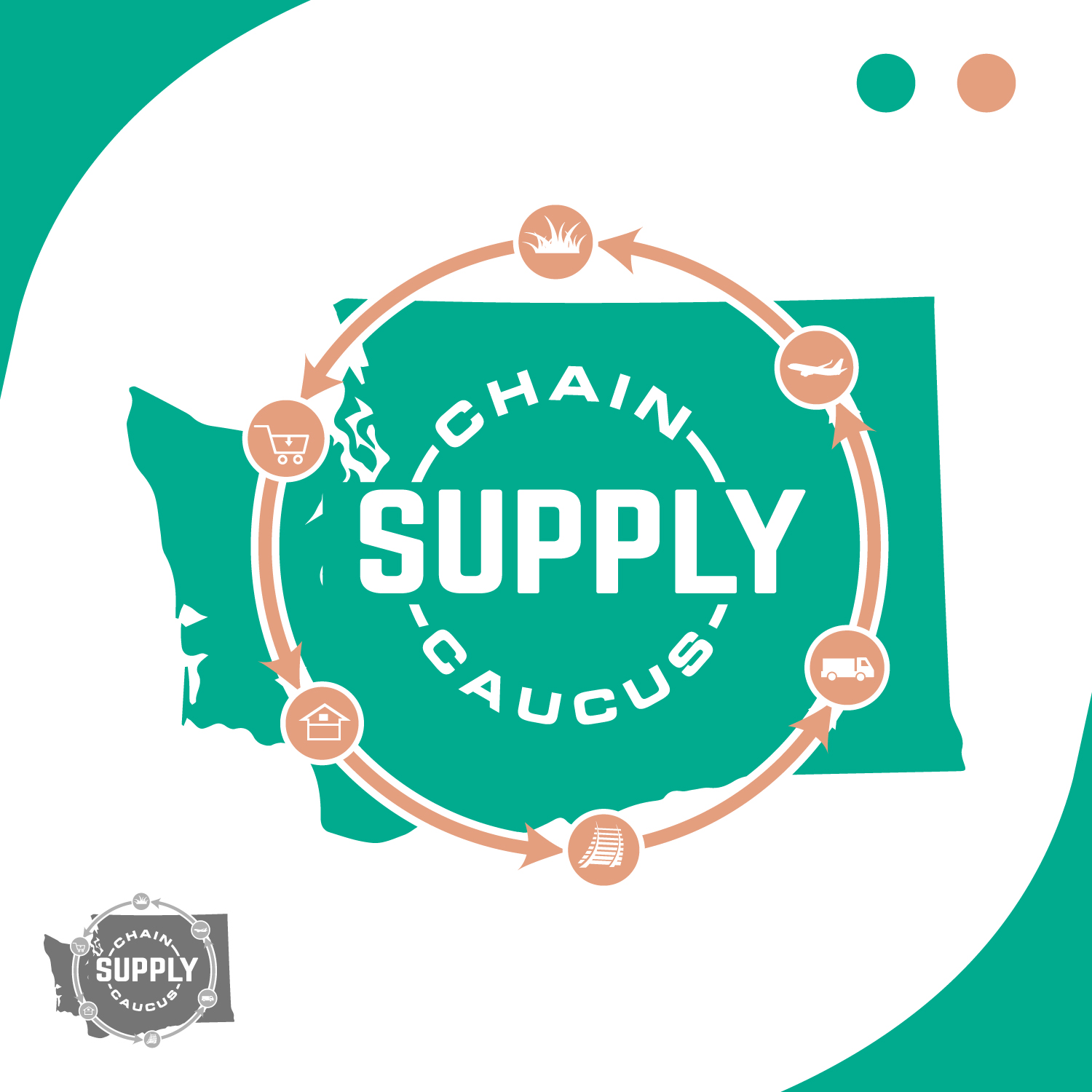 Logo Design by Suvendu.S for Washington Trucking Associations | Design #33995592