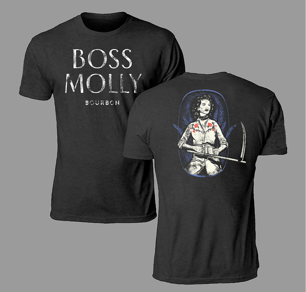 T-shirt Design by Johncina for Boss Molly Bourbon | Design #33967740