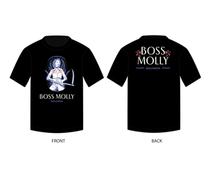 T-shirt Design by Nurica for Boss Molly Bourbon | Design: #33971894