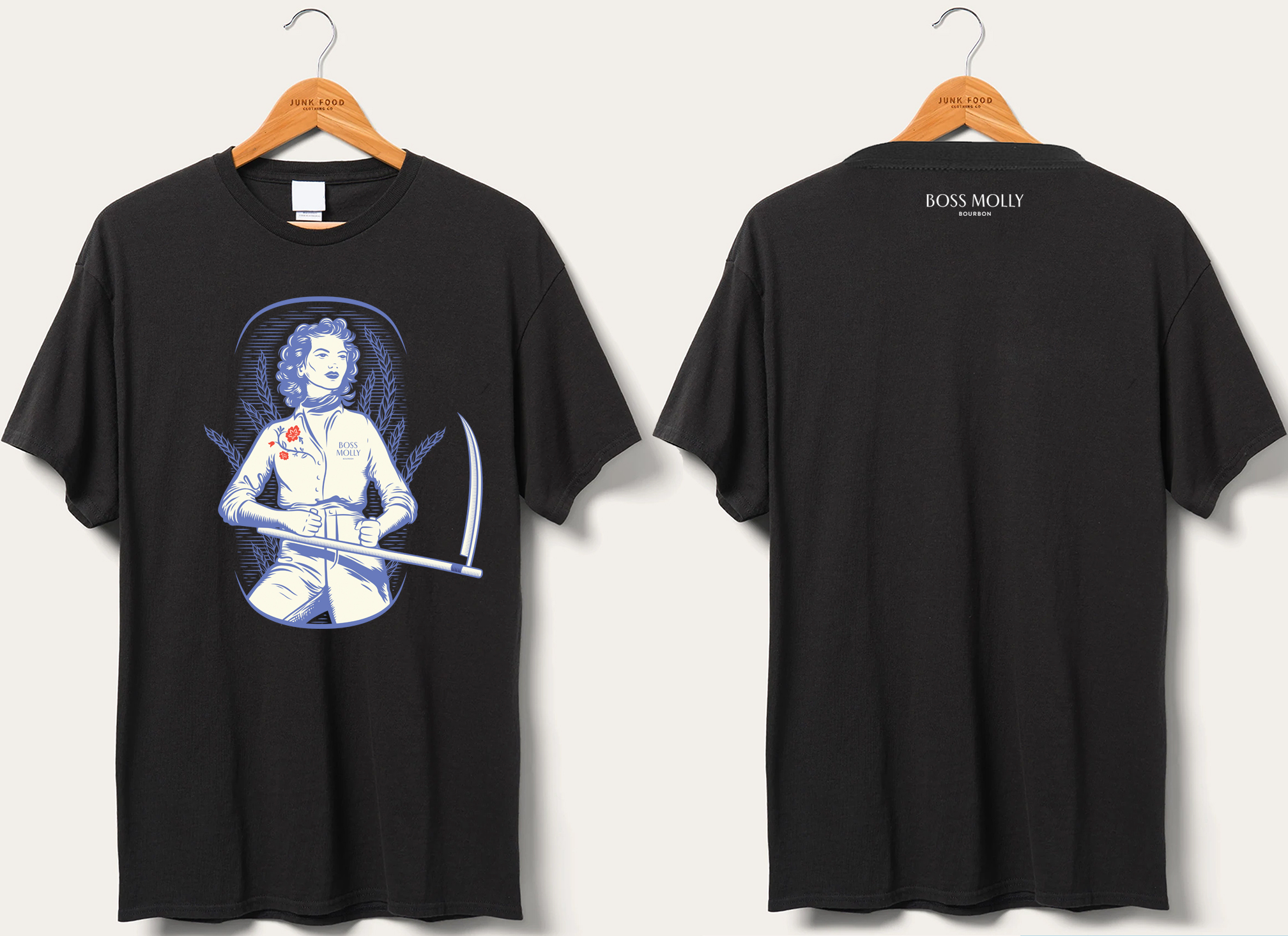 T-shirt Design by O_O NIZAL O_O for Boss Molly Bourbon | Design #33973351