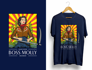 T-shirt Design by yusmoker for Boss Molly Bourbon | Design: #33961690