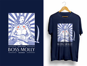 Design de T-shirt par yusmoker pour Boss Molly Bourbon | Design #34012338