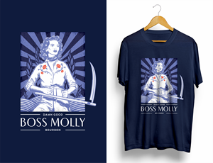 T-shirt Design by yusmoker for Boss Molly Bourbon | Design: #34012339