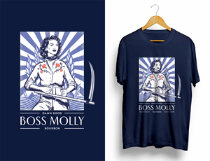 T-shirt Design by yusmoker for Boss Molly Bourbon | Design: #34012340