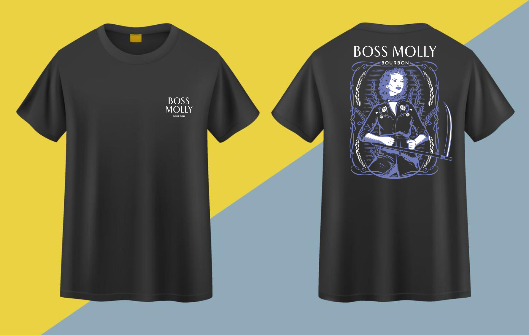 T-shirt Design by Yakuza20 for Boss Molly Bourbon | Design #33973858