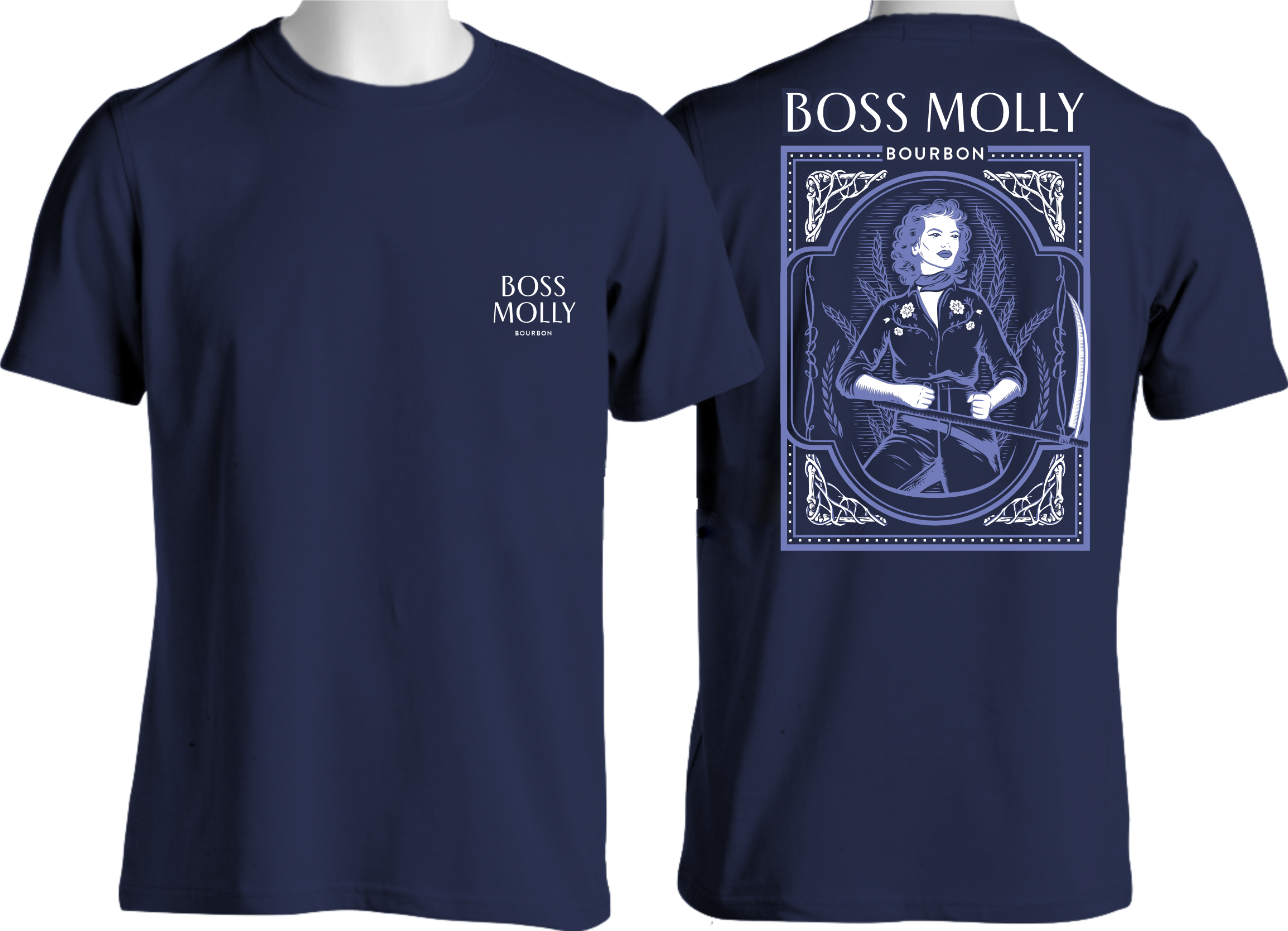 T-shirt Design by Yakuza20 for Boss Molly Bourbon | Design #33973901