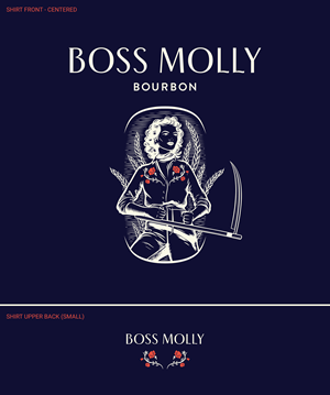 T-shirt Design by Mclickster Designs for Boss Molly Bourbon | Design: #33967852