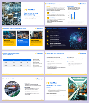 PowerPoint Design by pb for Customized Logistics Group | Design: #33961751