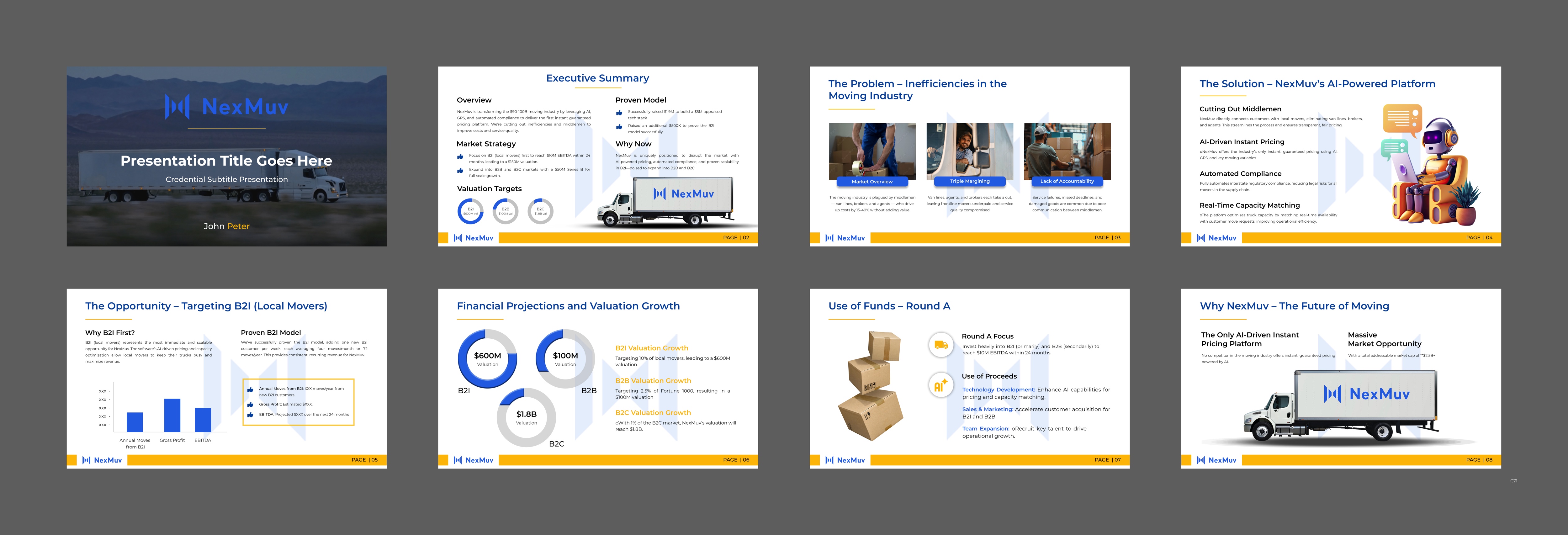 PowerPoint Design by pb for Customized Logistics Group | Design #33961753