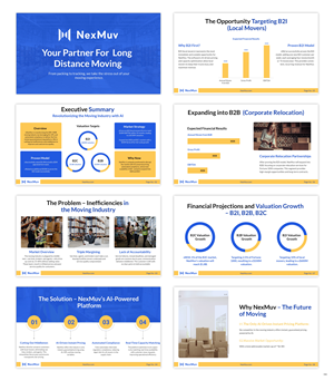 PowerPoint Design by pb for Customized Logistics Group | Design: #33961755