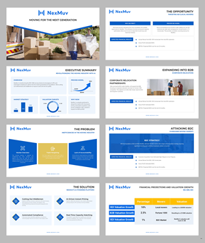 PowerPoint Design by pb for Customized Logistics Group | Design: #33988789