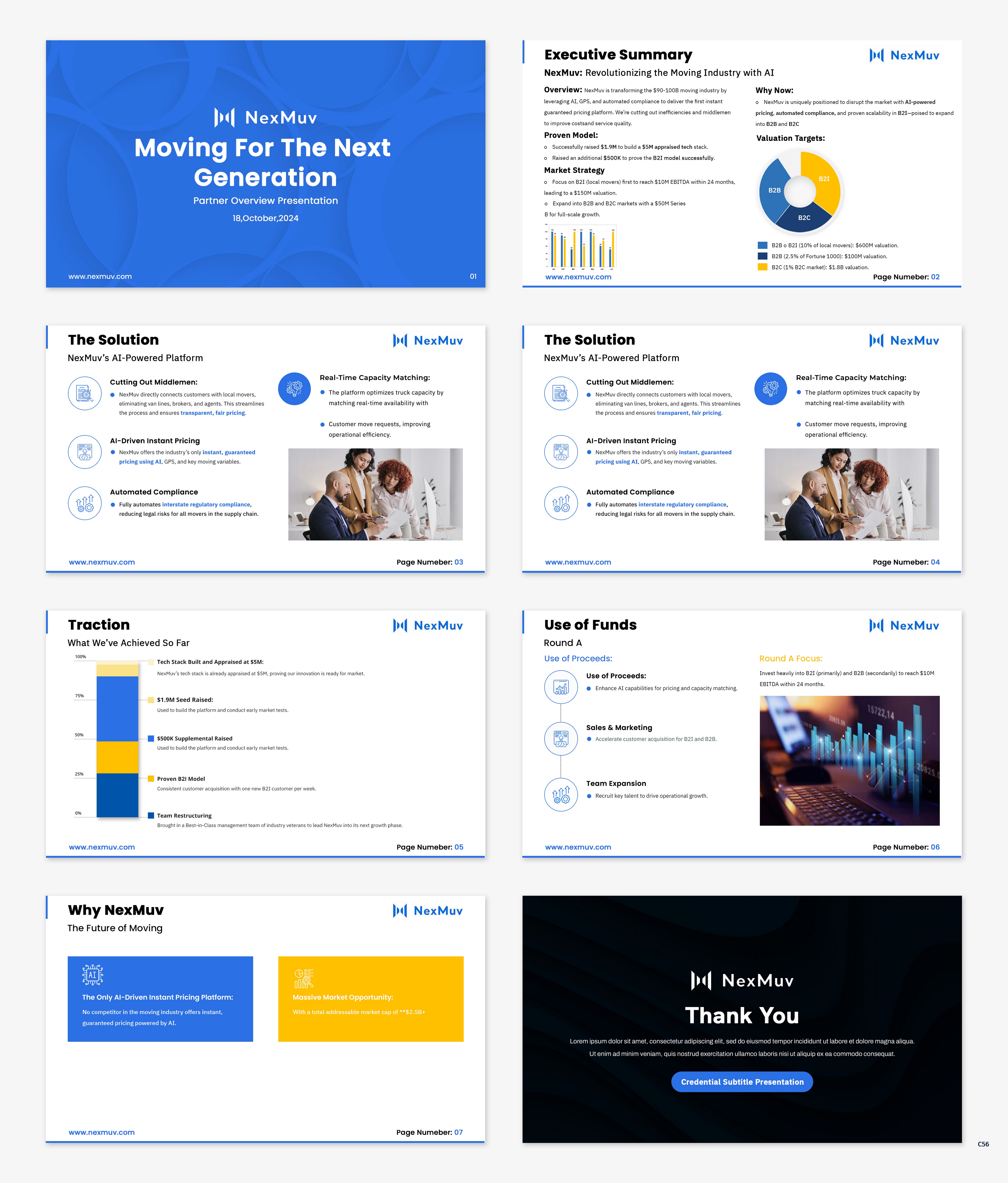 PowerPoint Design by pb for Customized Logistics Group | Design #33988791