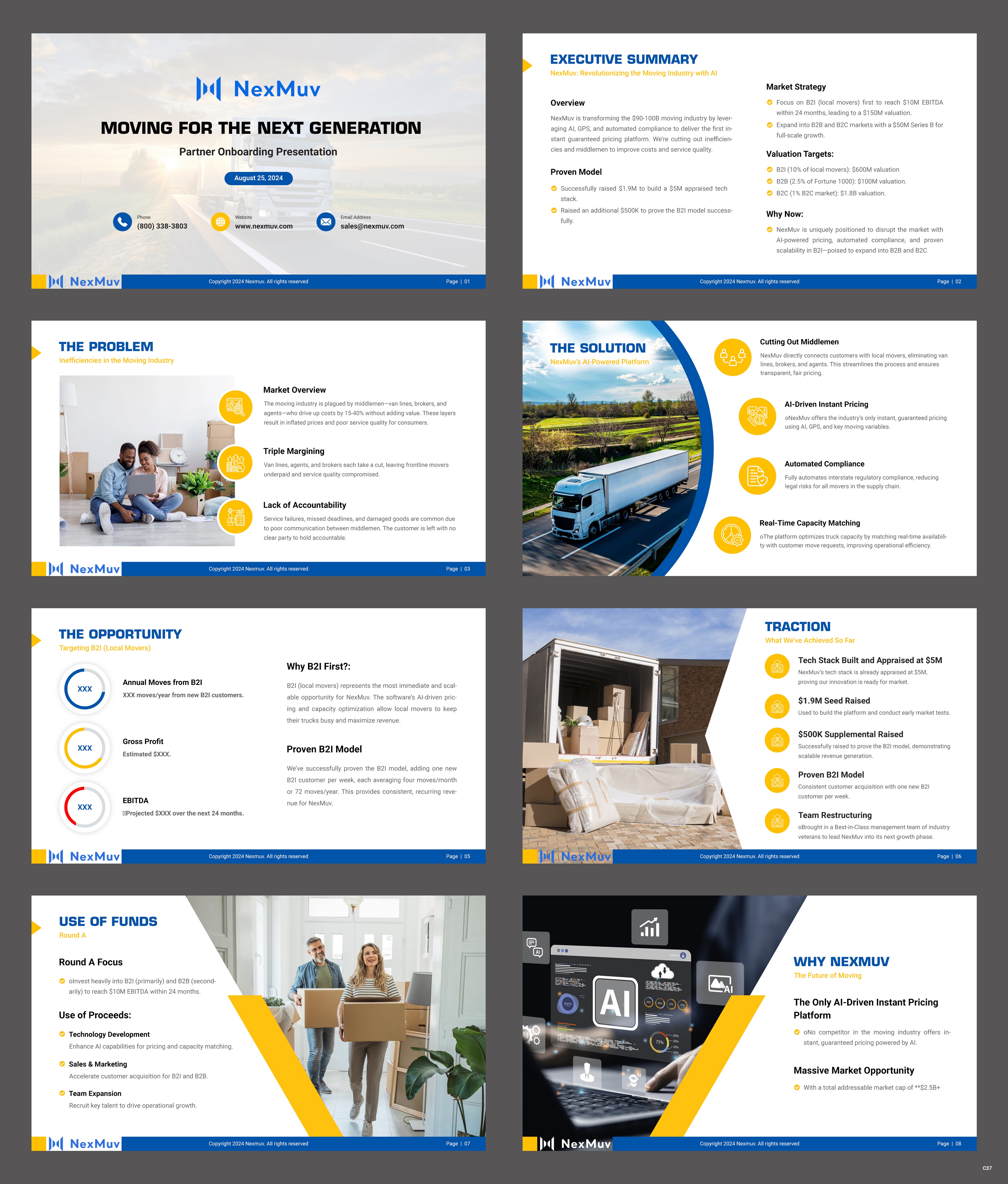 PowerPoint Design by pb for Customized Logistics Group | Design #33988792