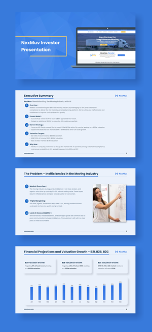 PowerPoint Design by Awang_ for Customized Logistics Group | Design: #33973421