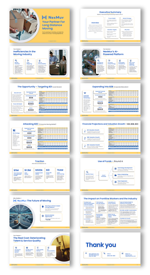 PowerPoint Design by joseborgesbarboza 2 for Customized Logistics Group | Design: #34006777