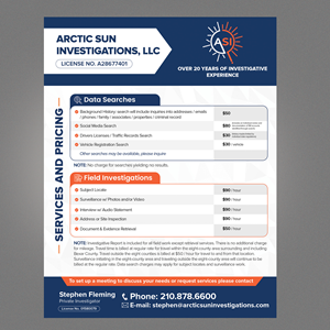 Brochure Design by Stan$oul for this project | Design: #33978591