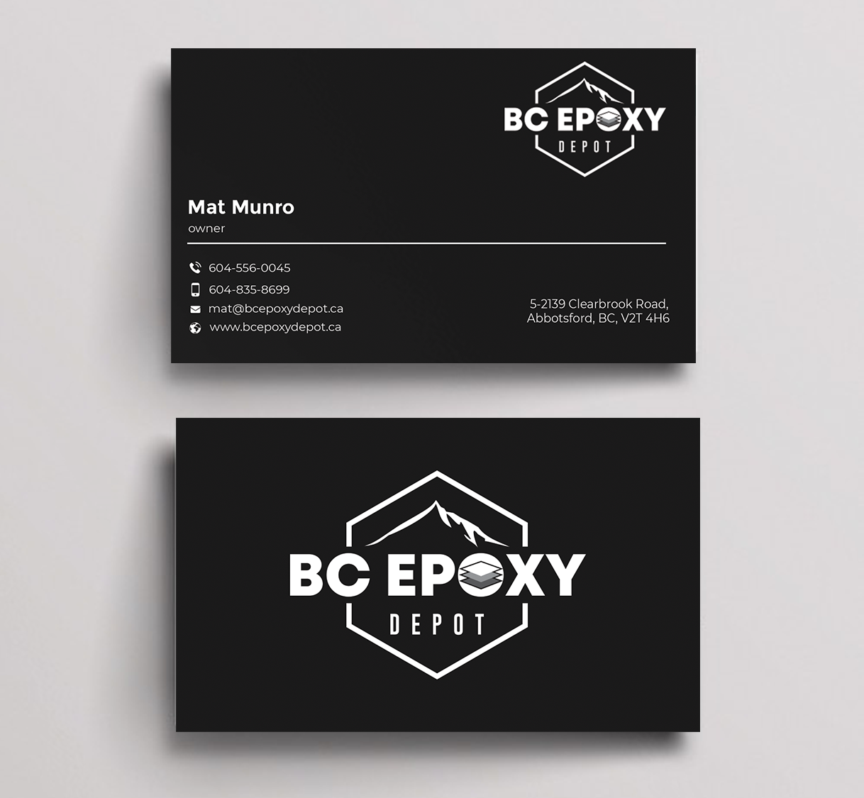 Business Card Design by Graphixpointt for this project | Design #33962566
