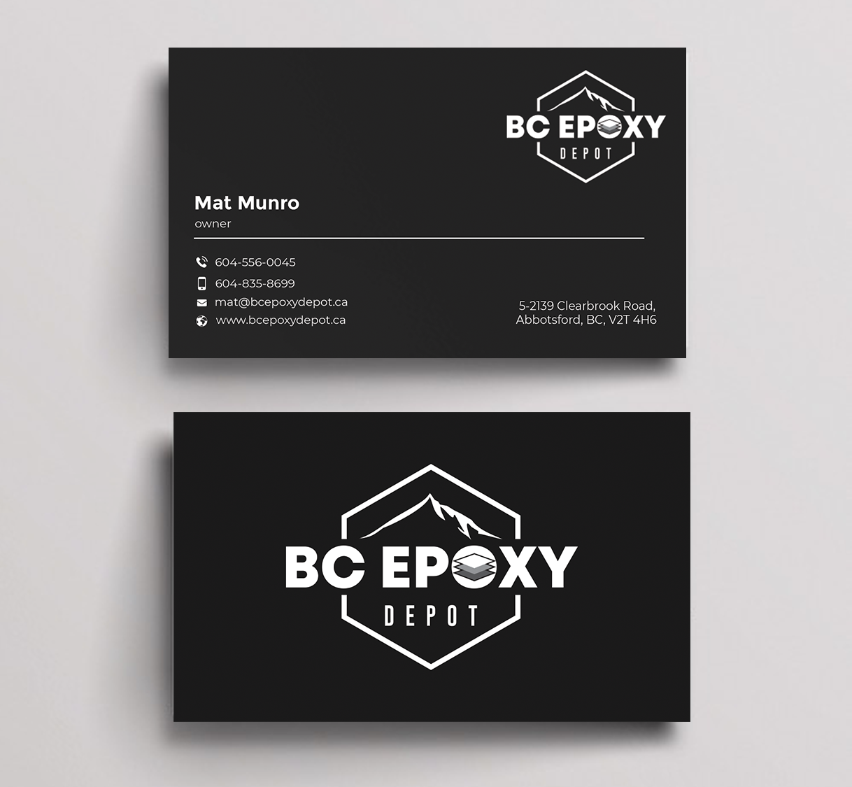 Business Card Design by Graphixpointt for this project | Design #33962633