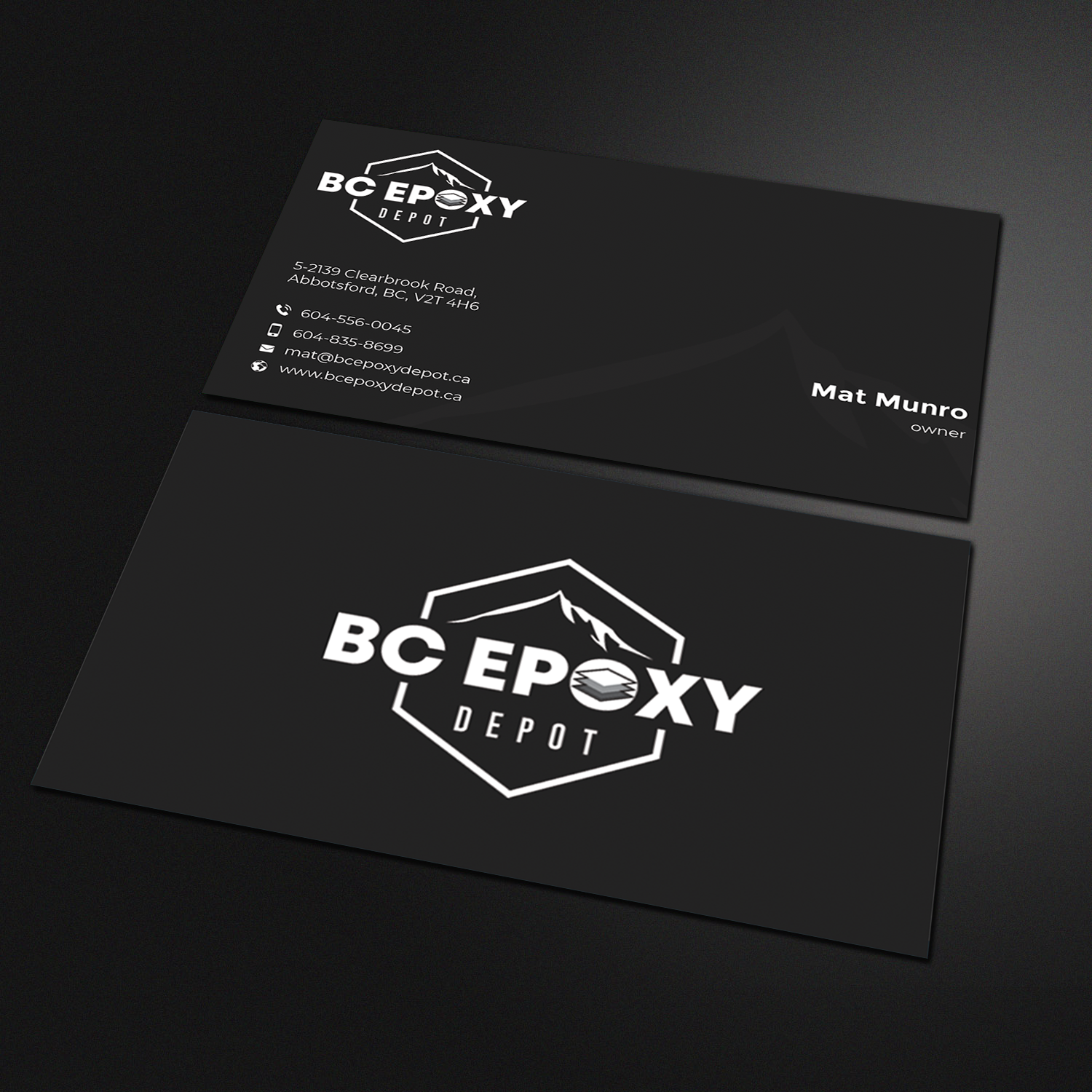 Business Card Design by Graphixpointt for this project | Design #33963920