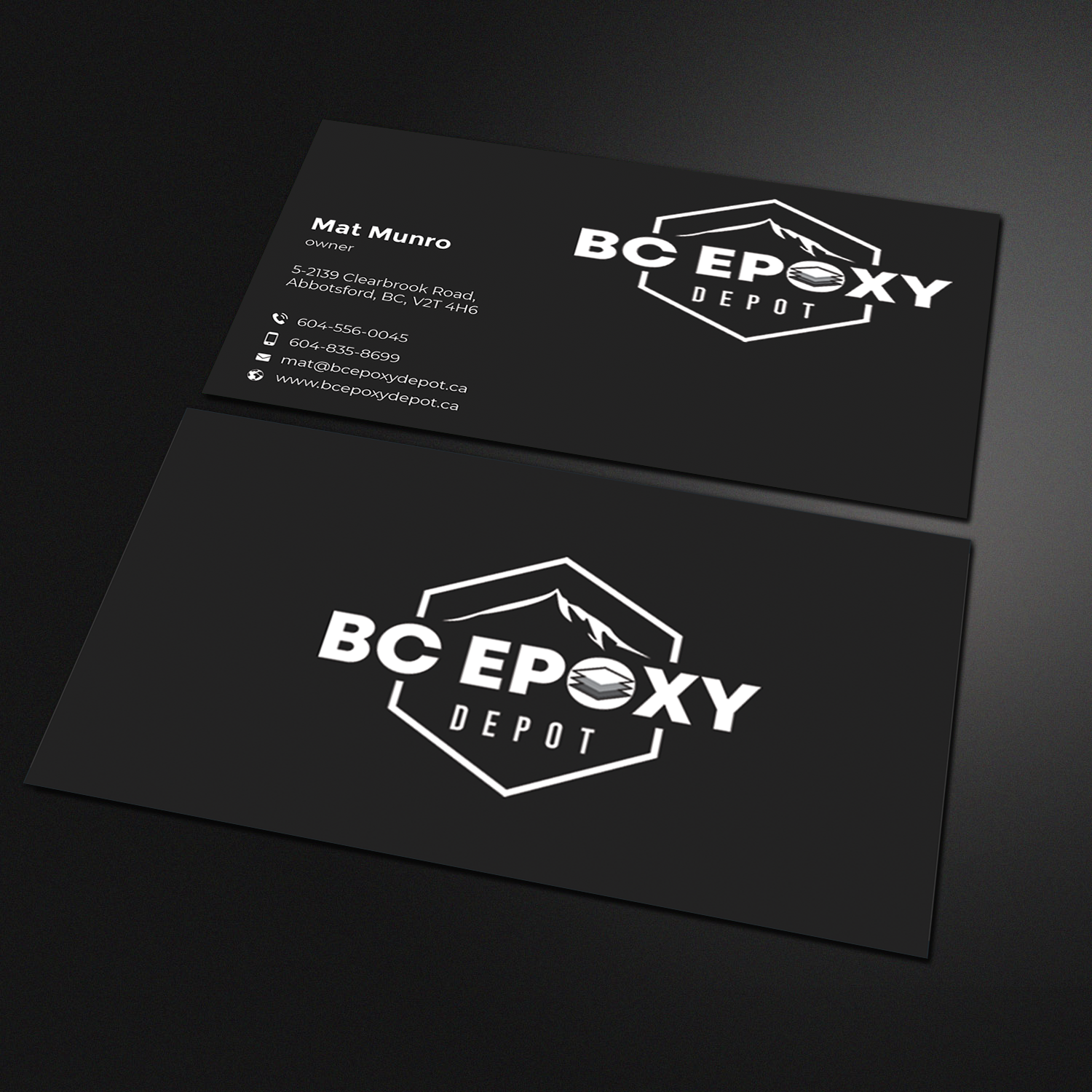 Business Card Design by Graphixpointt for this project | Design #33964035