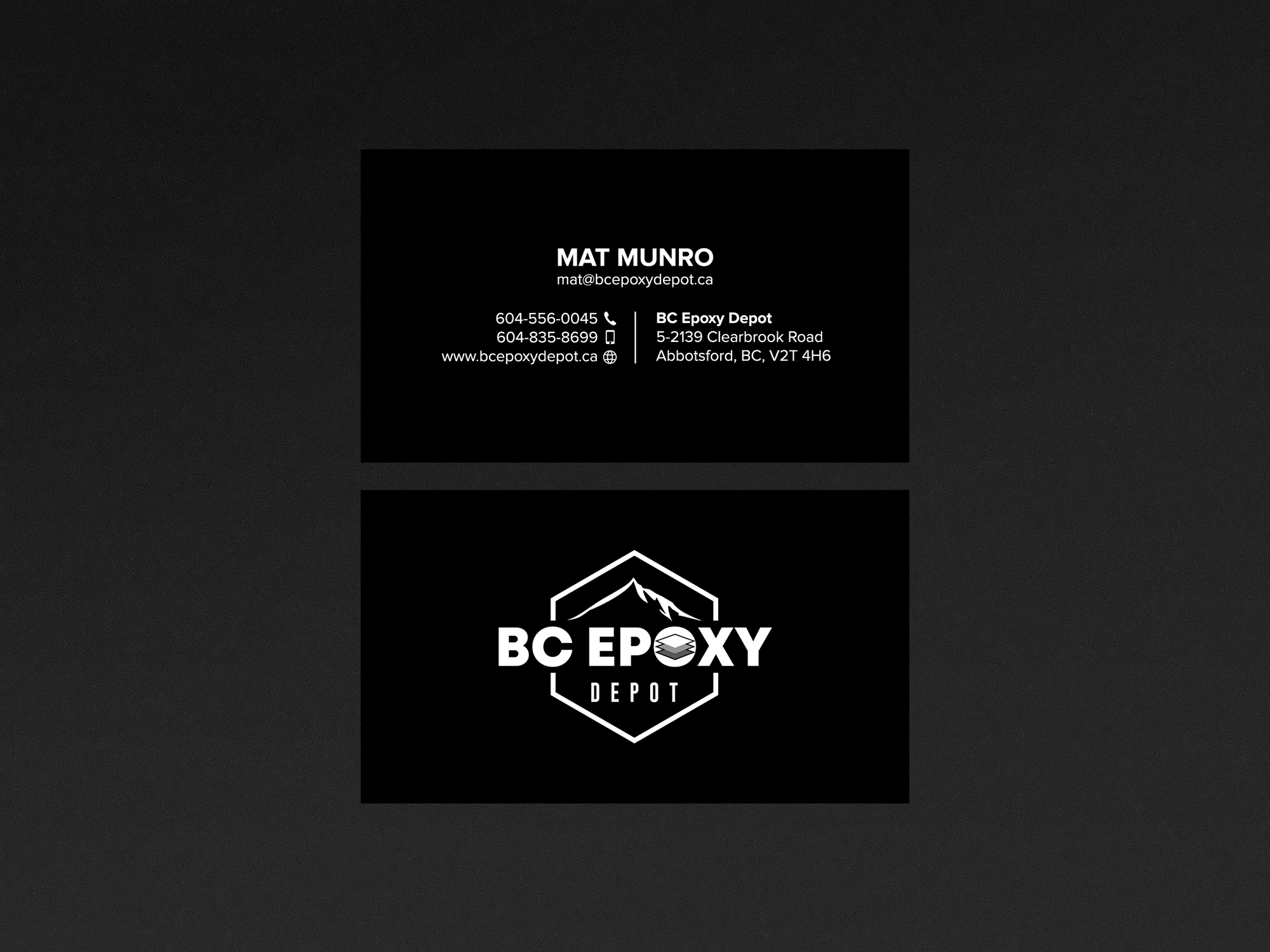 Business Card Design by design_C. for this project | Design #33973357