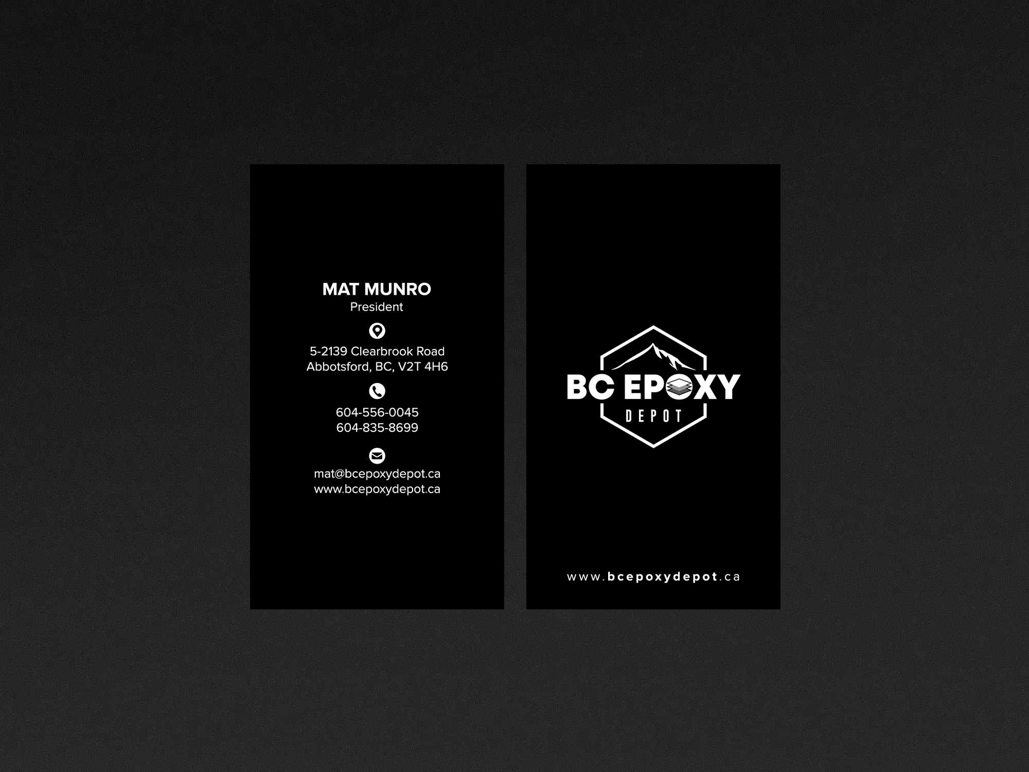 Business Card Design by design_C. for this project | Design #33973781